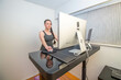 © Jessy - Young woman working out at home