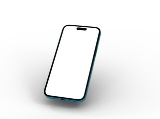 Aufkleber - Smartphone frame less blank screen. Mockup generic device.