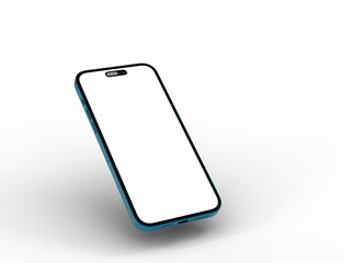 Sticker - Mockup - mobile smartphone device digital isolated 3d