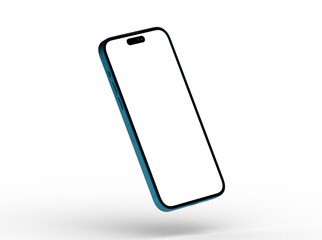 Aufkleber - Modern glass smartphone hanging over the table
