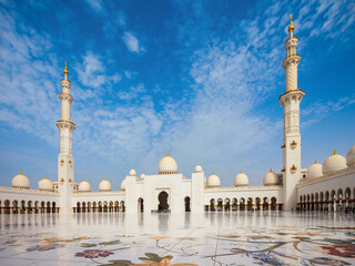 Wall Mural - Sheikh Zayed Mosque, Abu Dhabi