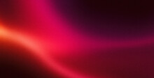 Abstract Grainy Background Glowing Red Blurred Color Flow Banner Poster Cover Design, Noise Texture Effect