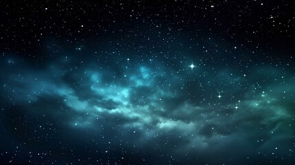 Wall Mural - starry sky background, black sky. generative ai