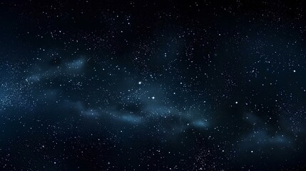 Wall Mural - starry sky background, black sky. generative ai