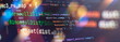 © Maximusdn - Python code computer screen. Mobile application design Concept.
