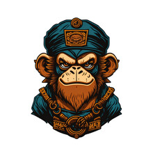 Evolve To Greatness With A Monkey Mascot Logo In Esport Gaming