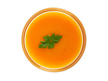 Pumpkin Cream Soup Isolated On Transparent Background Png