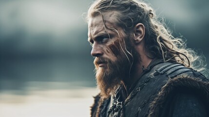 Viking warrior. Designed using Generative AI. 