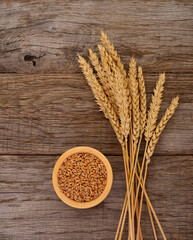 Sticker - Ears of wheat.