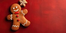 Gingerbread, Cookies Christmas With Generative Ai