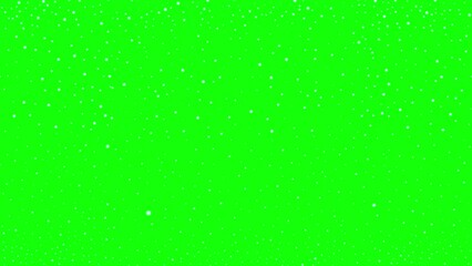 Space stars flat 2d moving pulsing greenbox background. Stars, galaxy or nebula moving.