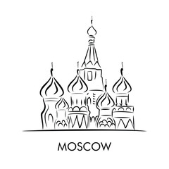 moscow vector with a flag of russia vector vector illustration template banner russia national day independence day