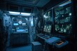 © MaVeRa - Super modern operating room of the future filled with high-tech medical equipment generative ai 3