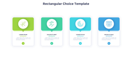 Modern Vector Infographic Template