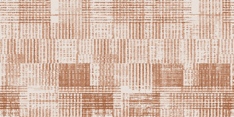 amber brown linen textures patchwork seamless pattern background