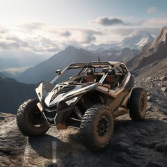 Wall Mural - Polaris RZR or Can Am Maverick, off-road vehicle 