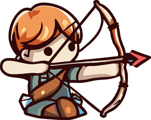 Wall Mural - archery png graphic clipart design