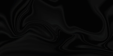 Black silk background . Black satin background texture . abstract background luxury cloth or liquid wave or wavy folds of grunge silk texture material or shiny soft smooth luxurious .