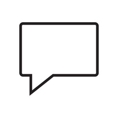 Poster - chat icon vector