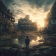 In den Ruinen der Zukunft - Ein Kind verloren und einsam