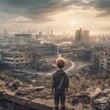 In den Ruinen der Zukunft - Ein Kind verloren und einsam