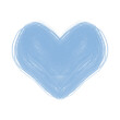 The blue heart shape cute design decoration