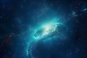 Wall Mural - space background with realistic nebula and shining stars. cosmos with stardust and milky way. magic 