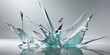 © 隼人 原 - 割れたガラス、ひび割れ、衝撃、落下、generative ai