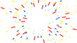 © nekonohana - かわいいビビットカラーの弾ける紙吹雪エフェクト素材　16：9