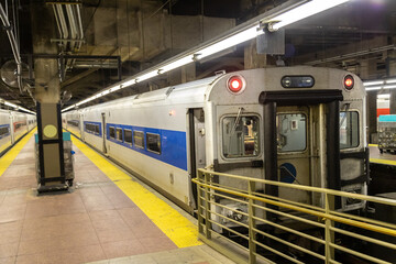 Poster - Subway wagon in New York