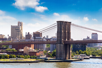 Poster - Brooklyn Bridge in New York