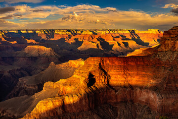 Canvas Print - Grand Canyon National Park at sunset