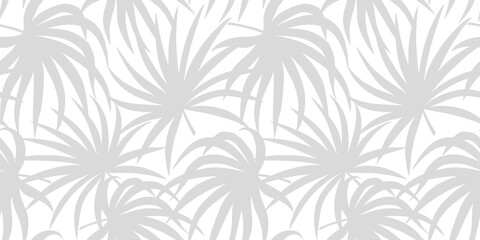 Wall Mural - Tropical exotic leaves or plant seamless pattern for summer background and beach wallpaper.