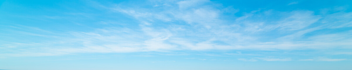 Wall Mural - blue sky with clouds in sardinia