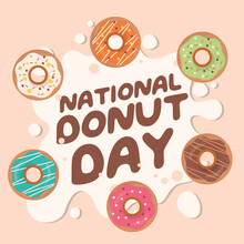 Donut Happy Poster Free Stock Photo - Public Domain Pictures