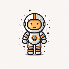 Cute Astronaut Cartoon