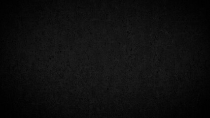 Aufkleber - Abstract Black wall texture for pattern background. wide panorama picture. Black wall texture rough background dark concrete floor or old grunge background with black