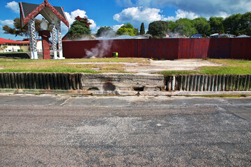 Canvas Print - Geyser in Rotorua, New Zealand