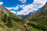 Fototapeta Kuchnia - Another highlight on the Europa road - Europaweg, Switzerland