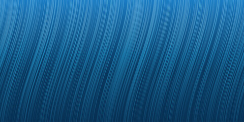 Wall Mural - dark lit curving blue wavy modern style minimalist vertical stripes pattern - editable abstract wide