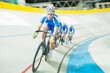 © KOTO - Track cyclist racing in velodrome