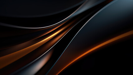 3D Abstract Dark Background