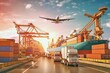 Global Supply Chain: Business Logistics in Action with Plane, Truck, and Train