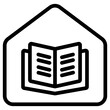 © DudeDesignStudio - Homework Icon signifies assignments and tasks to be completed outside of class, emphasizing study, practice, and independent learning.