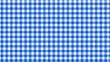 Blue checkered tablecloth. Blue picnic tablecloth texture