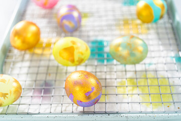 Sticker - Easter egg coloring