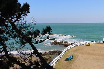 Poster - beach of Saint Quay Portrieux in Brittany 