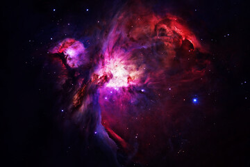 Wall Mural - beautiful space nebula. elements of this image furnishing nasa.