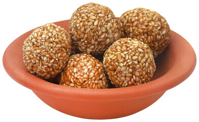 Canvas Print - Sesame caramel laddu