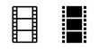 Film Strip icon. sign for mobile concept and web design. vector illustration